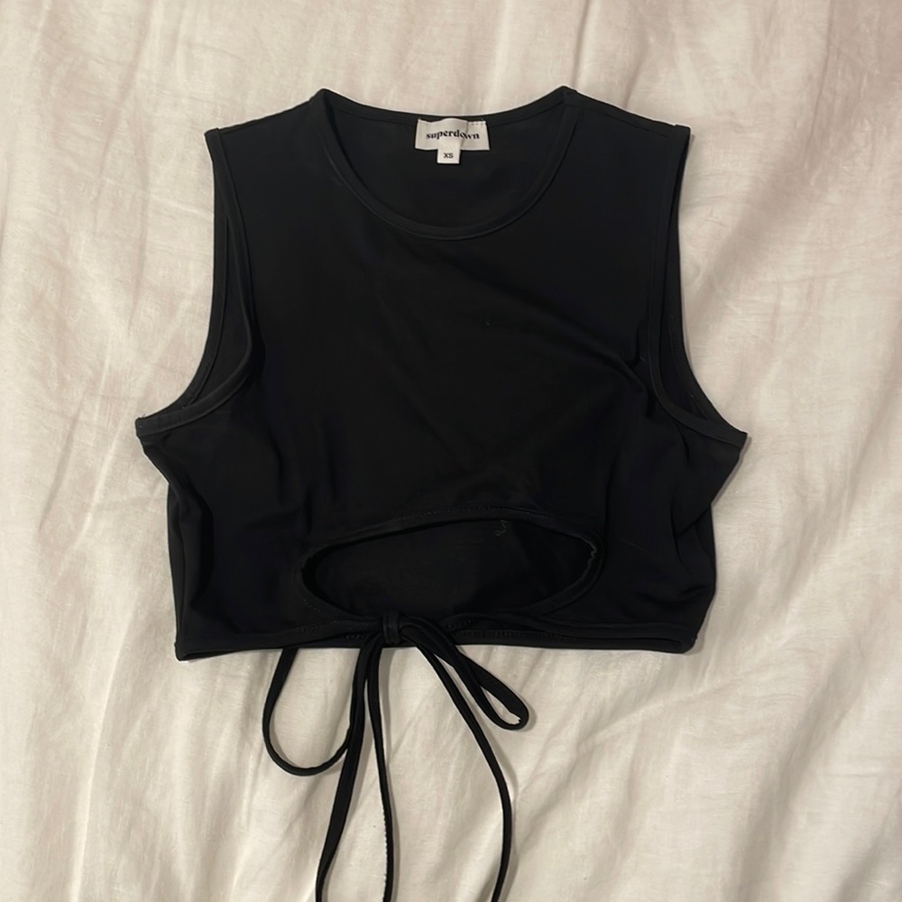 Superdown Revolve Crop Top - image 1